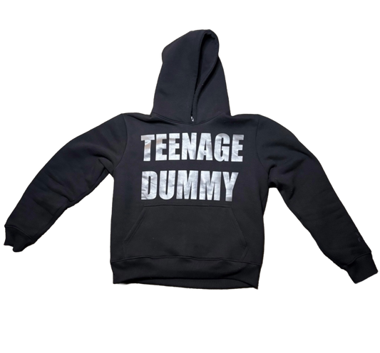 TEENAGEUMMY Heavyweight Hoodie - ONYX BLACK